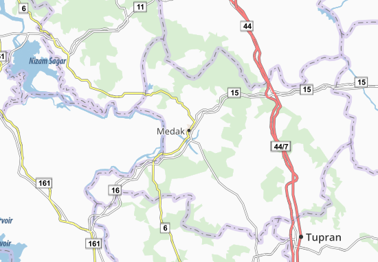 Medak Map