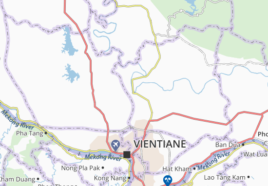 Karte Stadtplan Ban Tha Ngon
