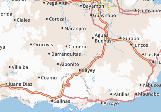 Cidra Map