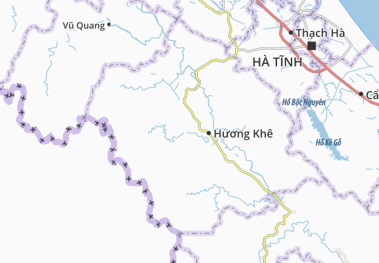 Kaart Plattegrond Phú Gia