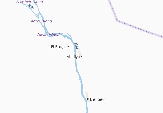 Kaart Plattegrond Abidiya