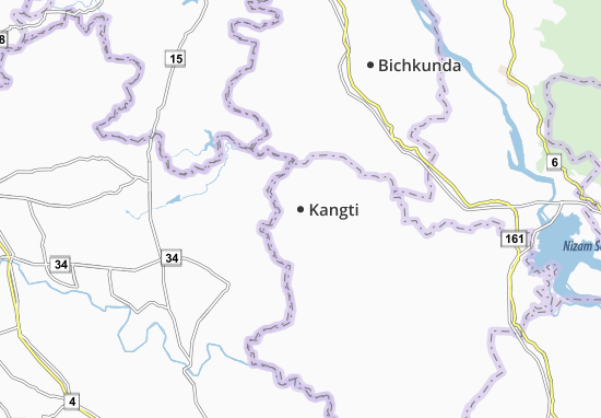 Kaart Plattegrond Kangti