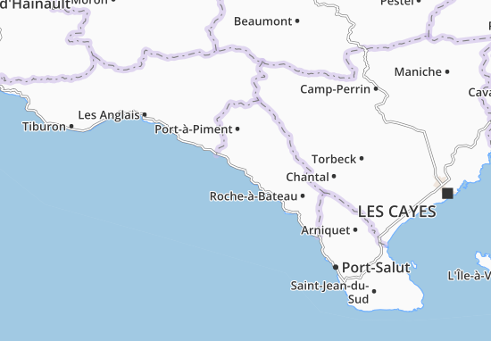 Kaart Plattegrond Les Coteaux