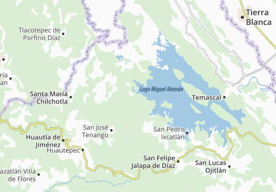 Karte Stadtplan San José Independencia