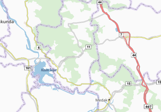 Karte Stadtplan Lingampet