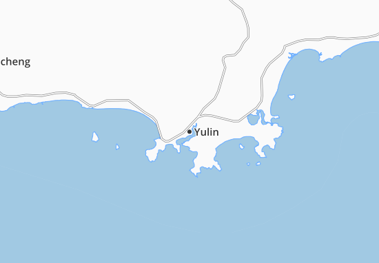 Kaart Plattegrond Yulin