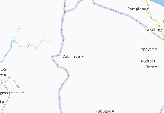 Karte Stadtplan Calanasan