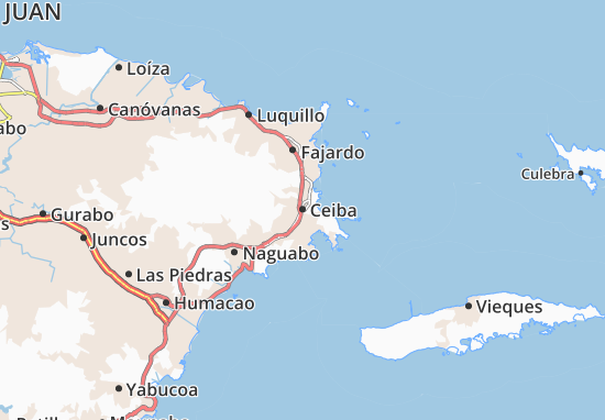 Kaart Plattegrond Ceiba