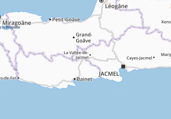 Mapa La Vallée-de-Jacmel