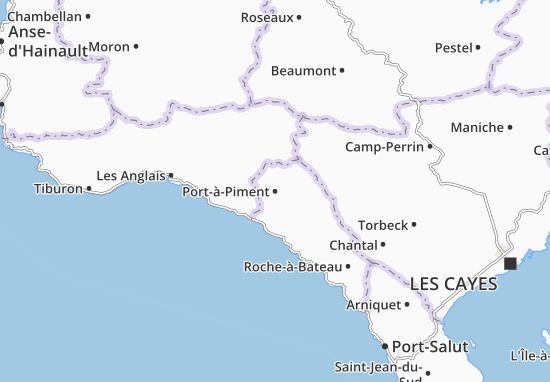 Carte-Plan Port-à-Piment