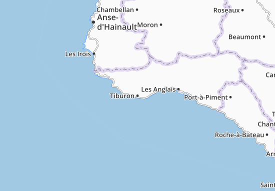 Karte Stadtplan Tiburon