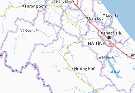 Karte Stadtplan Hà Linh