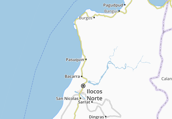 Kaart Plattegrond Pasuquin
