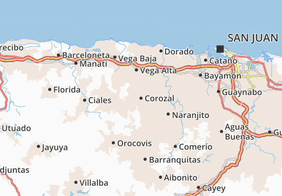 Corozal Map