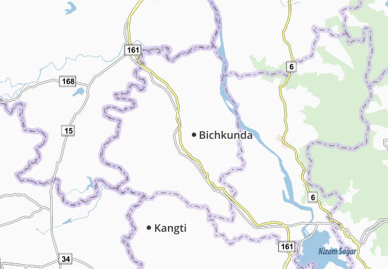 Mapa Bichkunda