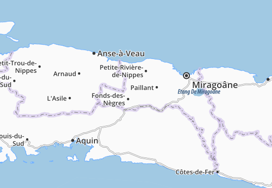 Fonds-des-Nègres Map