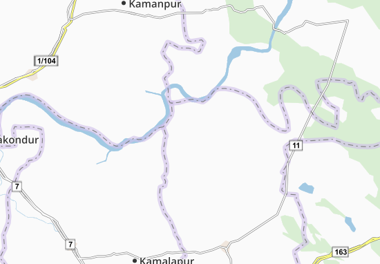 Mapa Velchal