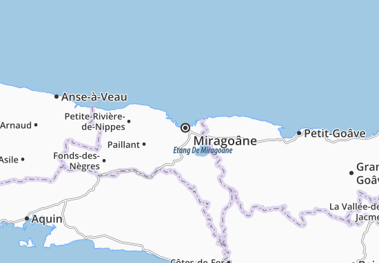Miragoâne Map