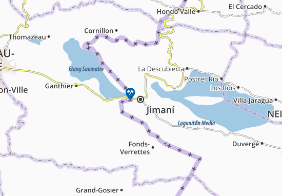 Karte Stadtplan Jimaní