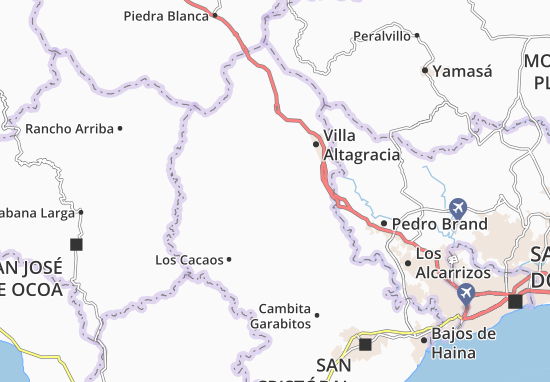 Mapa Arroyo Mina
