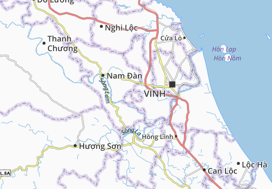 Nam Cát Map