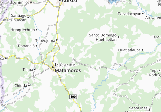 Mapa Xochiltepec