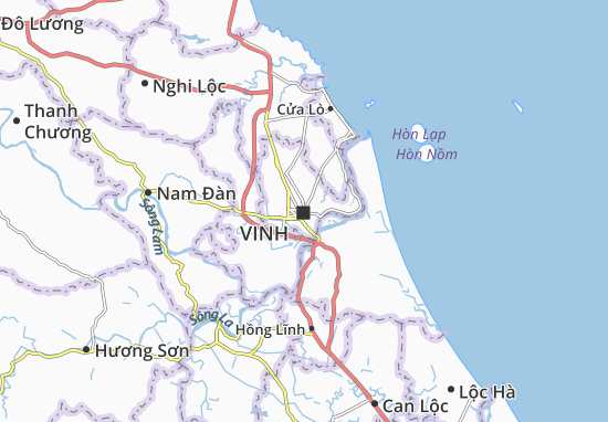Vinh Map