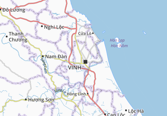Hà Huy Tập Map