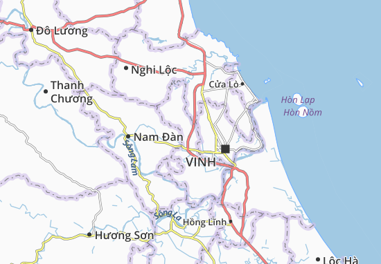 Kaart Plattegrond Hưng Tây