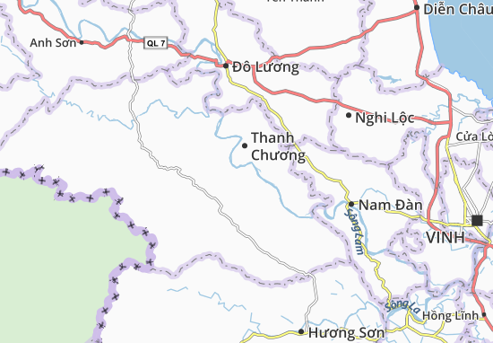Karte Stadtplan Thanh Chi