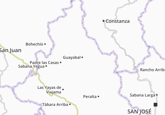 Kaart Plattegrond Guayabal