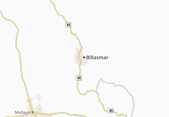 Mapa Billasmar