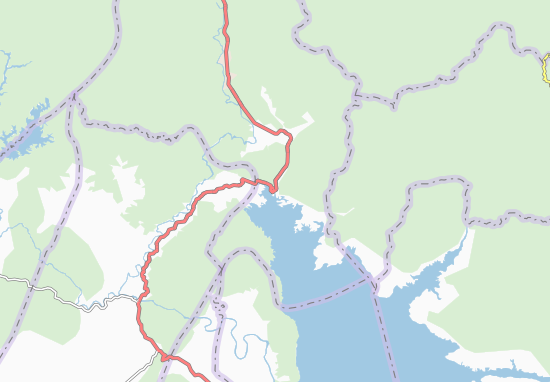 Mapa Ban Houay Pamon