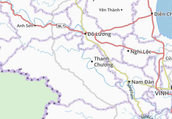 Thanh Lĩnh Map