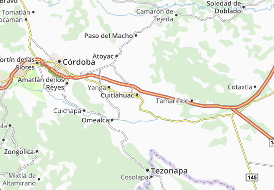 Carte-Plan Cuitláhuac