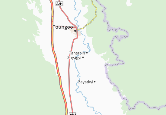 Karte Stadtplan Znyagyi