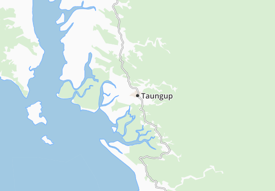 Taungup Map