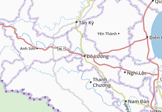Karte Stadtplan Lưu Sơn
