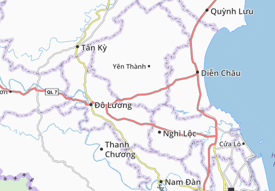 Kaart Plattegrond Công Thành