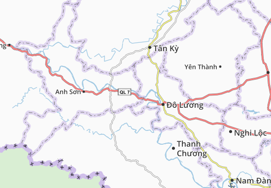 Karte Stadtplan Lĩnh Sơn