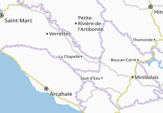 Kaart Plattegrond La Chapelle