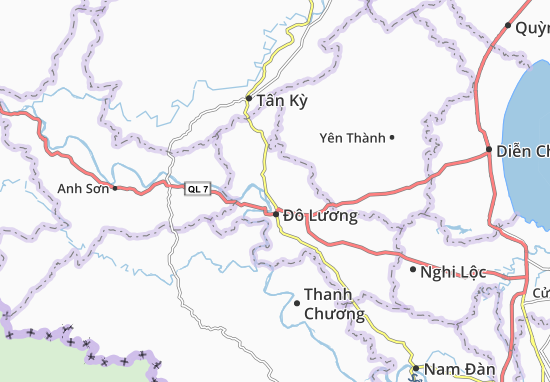 Mapa Tràng Sơn