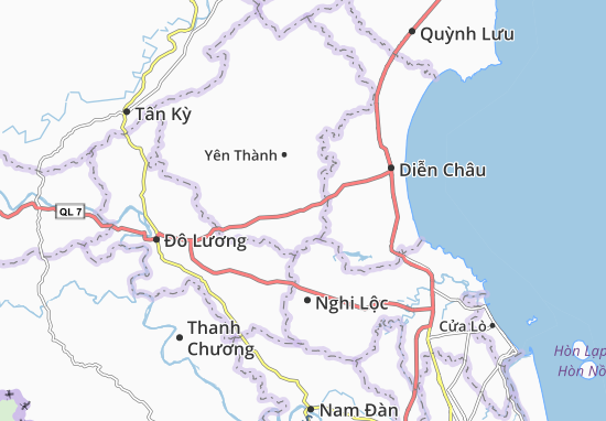 Kaart Plattegrond Viên Thành