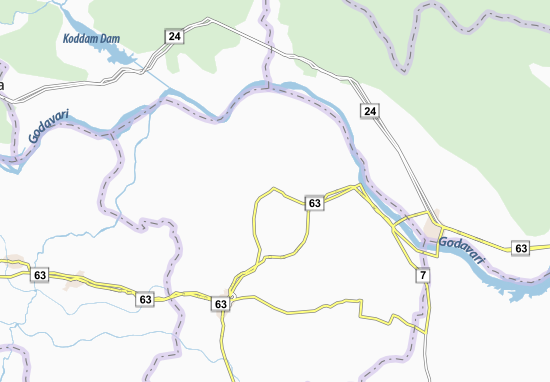 Karte Stadtplan Battapalli
