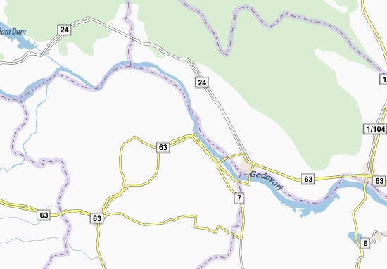 Kaart Plattegrond Dharmapuri