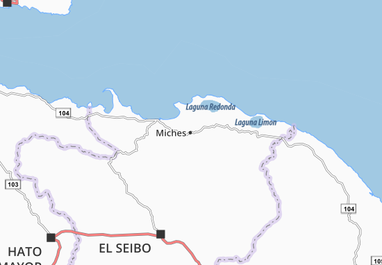 Miches Map
