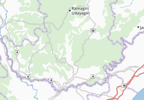 Karte Stadtplan Raygad
