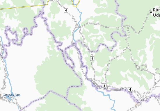 Kaart Plattegrond Bansadhara