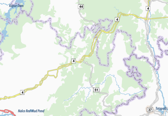 Raulapadar Map