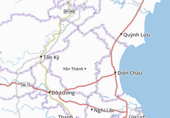 Kaart Plattegrond Phúc Thành